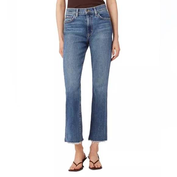 Joe’s Jeans The Callie High Rise Cropped Bootcut Solstice Sz 30 - Picture 17 of 17